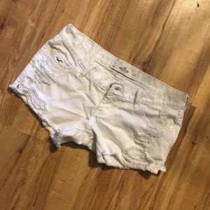 Hollister White Shorts!